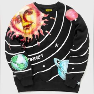 MARKET - Solar System AOP Crewneck Sweatshirt ✨Brand New With Tags✨ Size: M